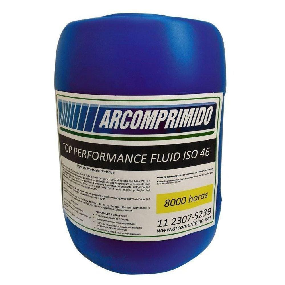 Óleo Sintético 8000 Vg32 Compressor Coaire 20 L Base Pao