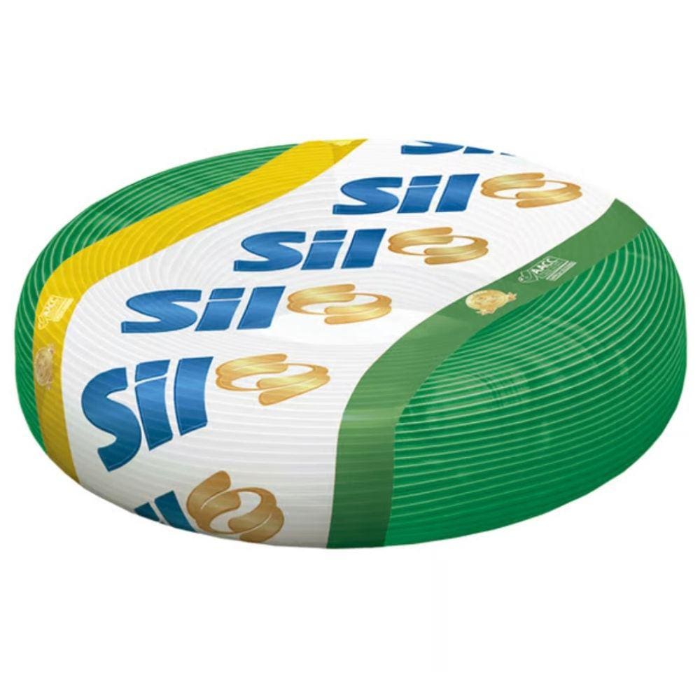 Cabo Flexivel 750V 6,0 100M Verde Sil