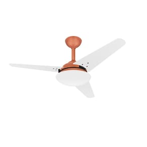 Ventilador Teto Cobre 4 Pás Breeze Sala Potente Ventax 110V
