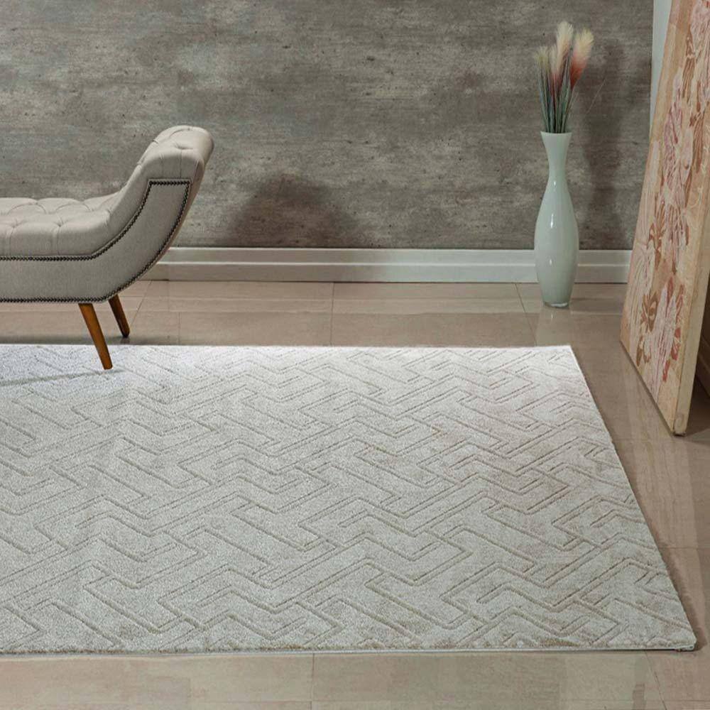 Tapete Mirano 100cm x 150cm Niazitex Marfim