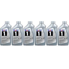 Kit 6 Oleo Mobil 1 0w40 946ML BMW Audi MB Porsche