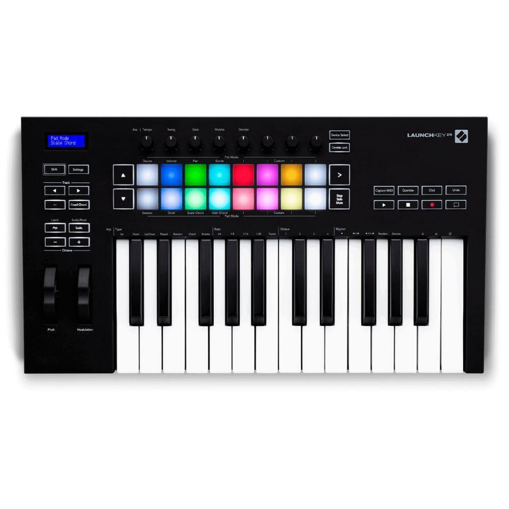 Teclado midi 25 pontofrio