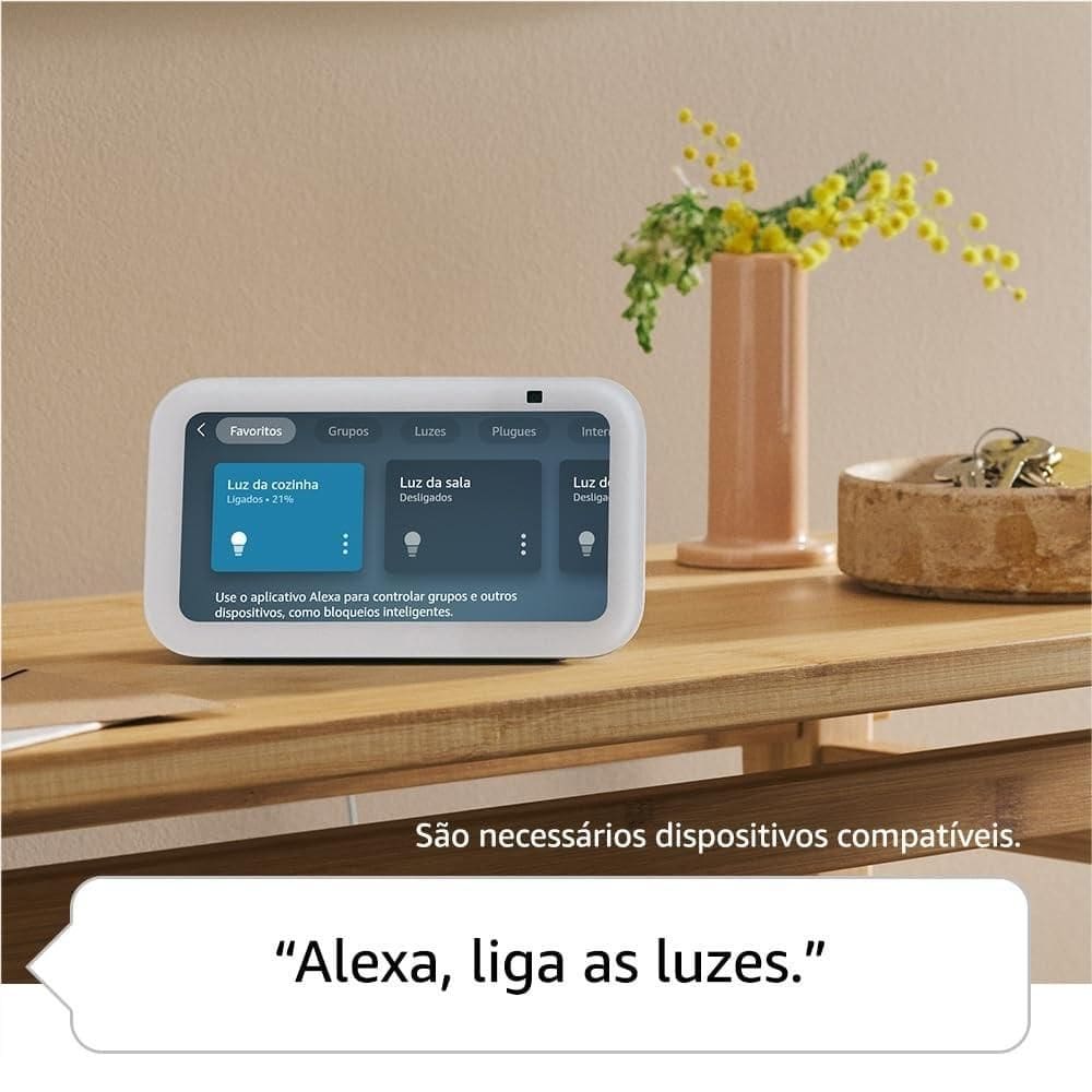 Echo Show 5 Branca (3ª geração - 2023), | Ponto