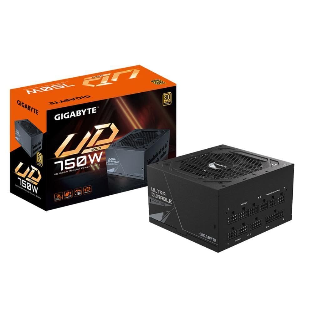Fonte 750W Gigabyte Ud - Modular - 80 Plus Gold