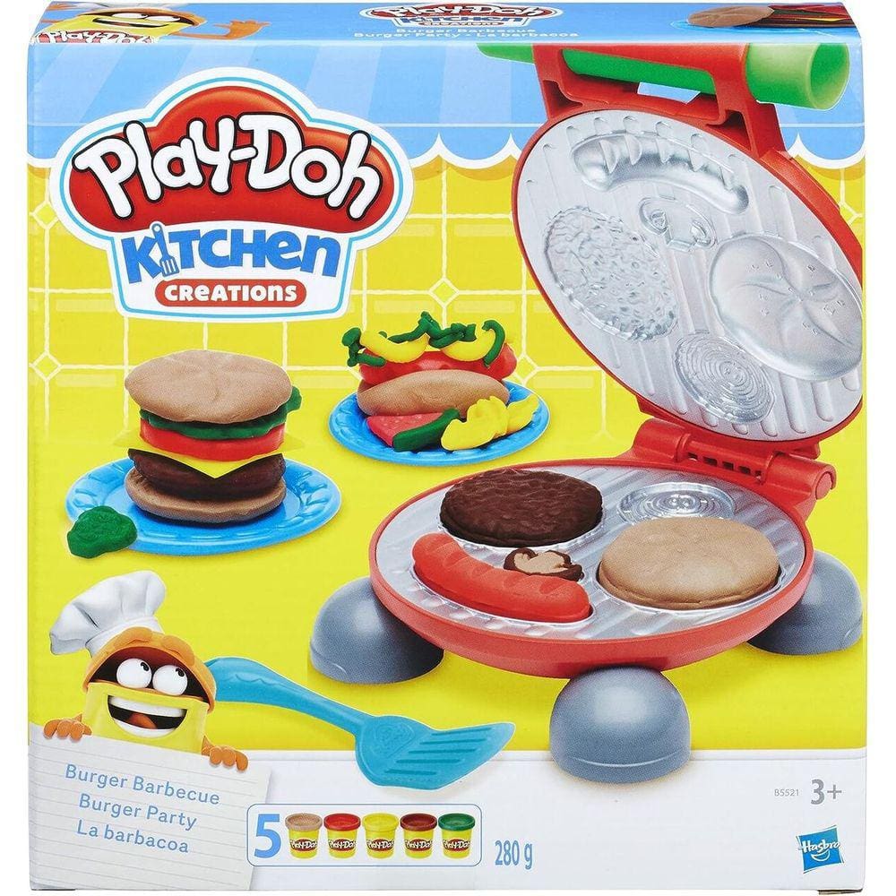 Massinha Play-Doh Festa Do Hamburguer - Hasbro B5521