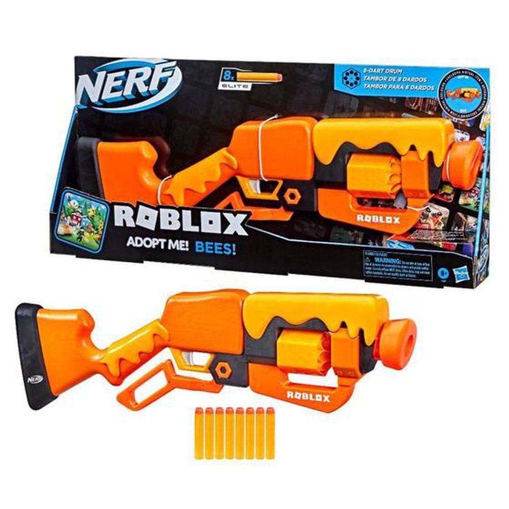 Lançador de Dardos Nerf Roblox Arsenal Pulse Laser - F2485