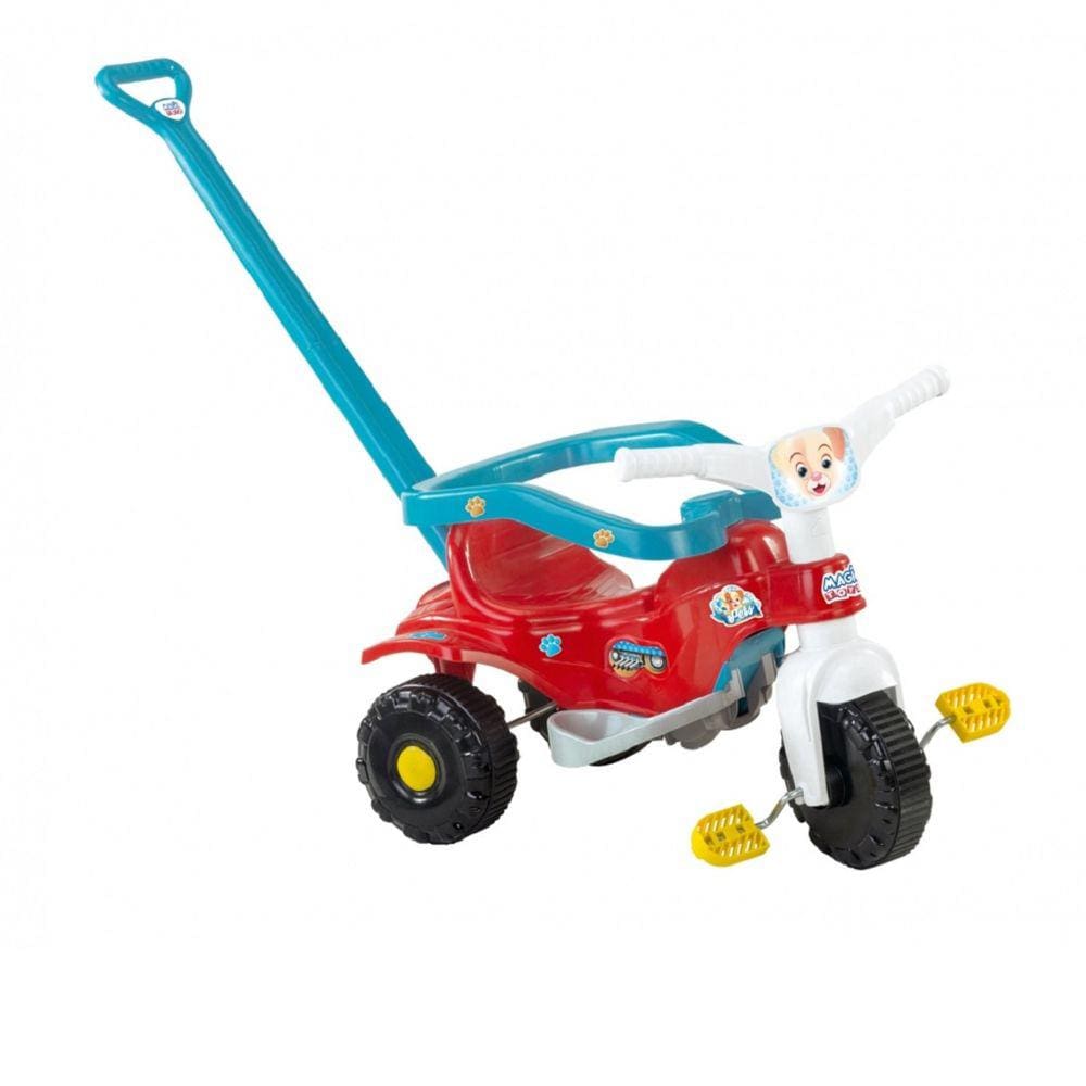 Triciclo Infantil Tico Tico Pets Para Criança 2810 Magic Toys