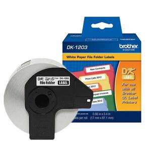 Etiqueta Brother 17mm DK-1203 Pré Cortada