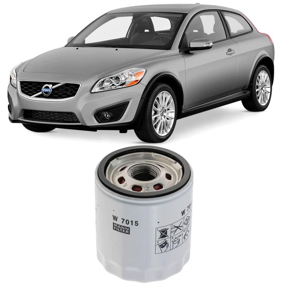 Filtro Óleo Volvo C30 2.0 2007 A 2012 Mann