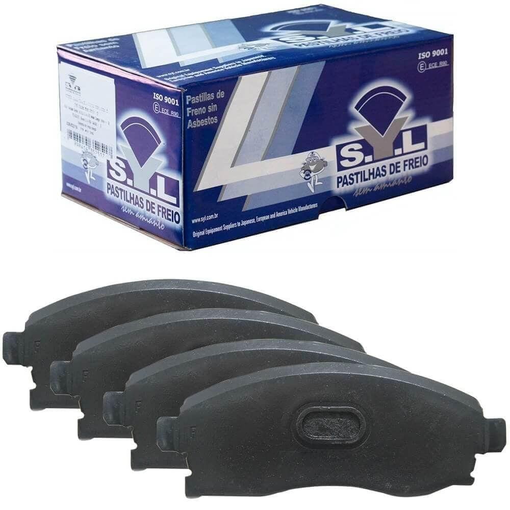 Kit Pastilha Freio Belina 1985 A 1986 Dianteira Bendix Syl
