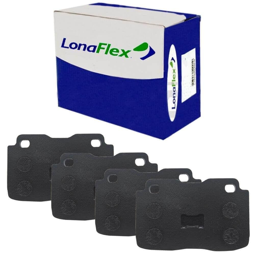 Kit Pastilha Freio Voyage 1.6 94 A 95 Dianteira Lonaflex