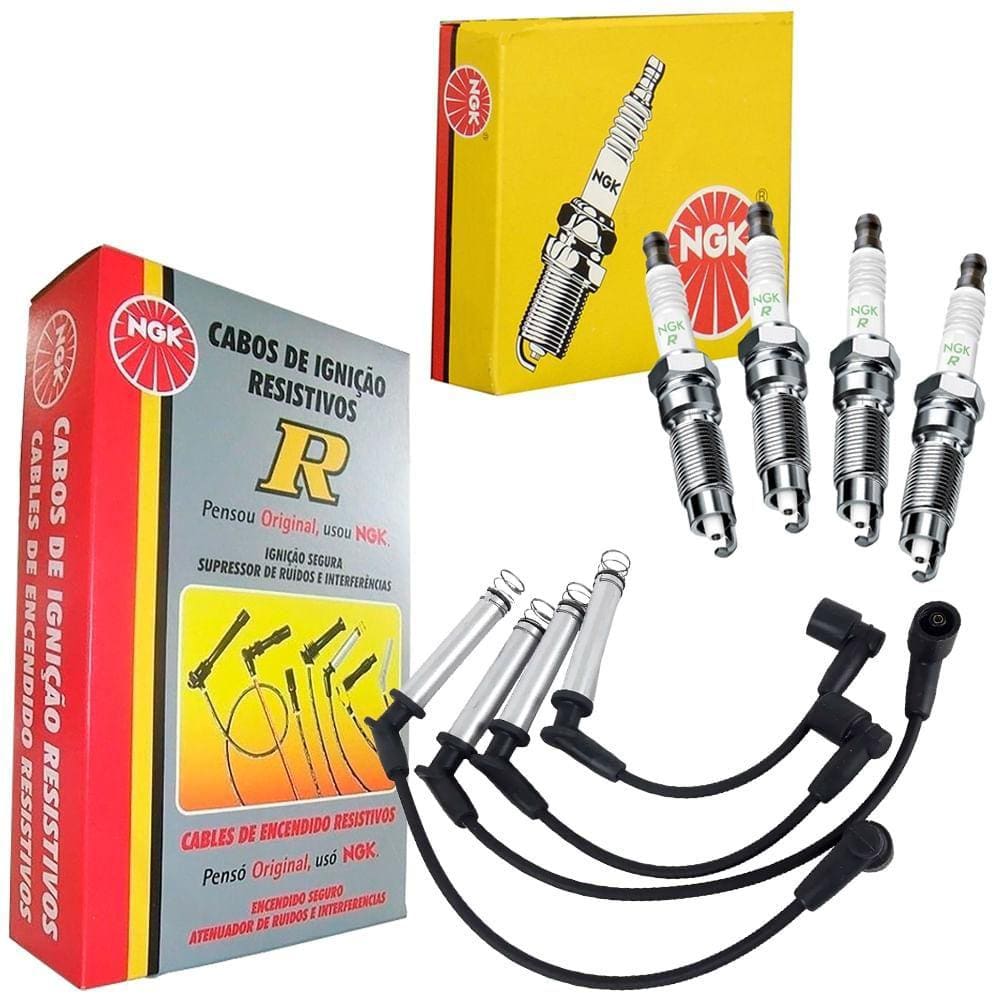 Kit Vela E Cabo Vela De Ignição Escort 1.6 1.8 93 A 94 Ngk
