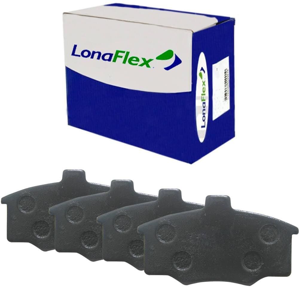 Kit Pastilha Freio Fiat Uno 84 A 96 Dianteira Varga Lonaflex