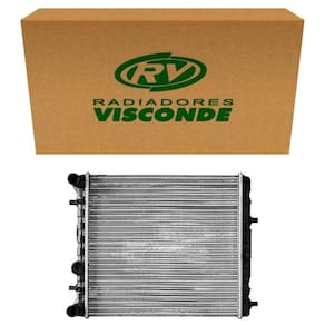 Radiador Volkswagen Gol 1.0 1.6 2006 A 2011 Sem Ar Visconde