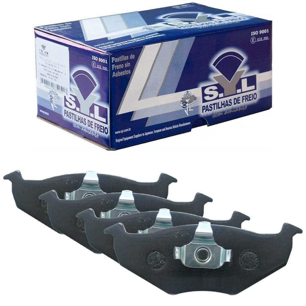 Kit Pastilha Freio Volkswagen Voyage 2009 A 2018 Dianteira