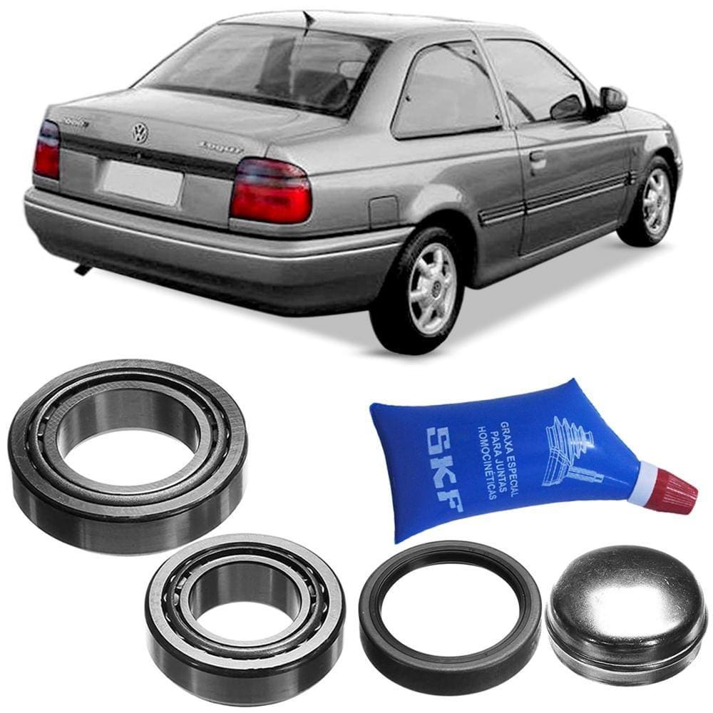 Kit Rolamento Roda Logus 93 A 97 Traseiro Sem Abs Skf
