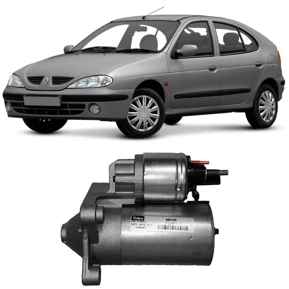 Motor Partida Arranque Megane Hatch 2001 A 2005 Valeo