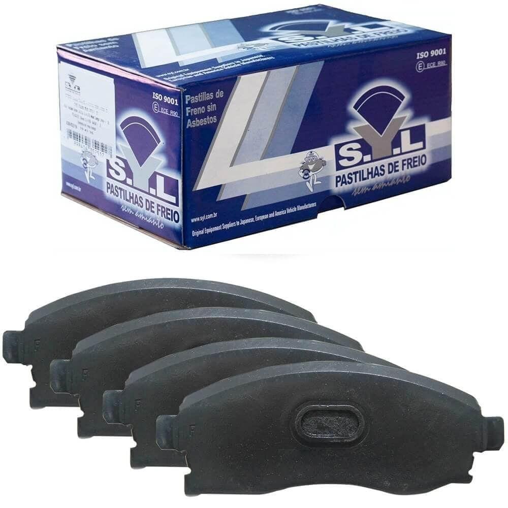 Kit Pastilha Freio Peugeot 208 2013 A 2017 Dianteira Syl