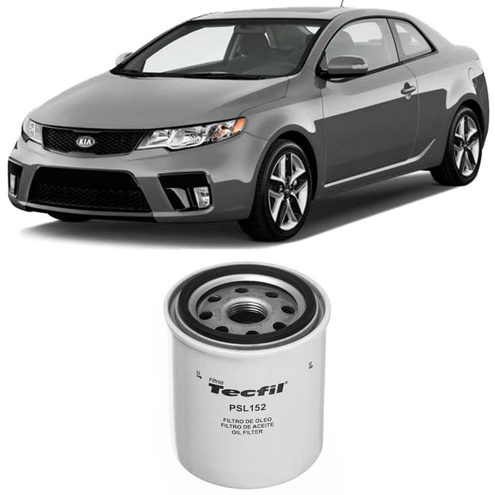 Filtro Óleo Kia Cerato 1.6 16v 2013 A 2018 Tecfil