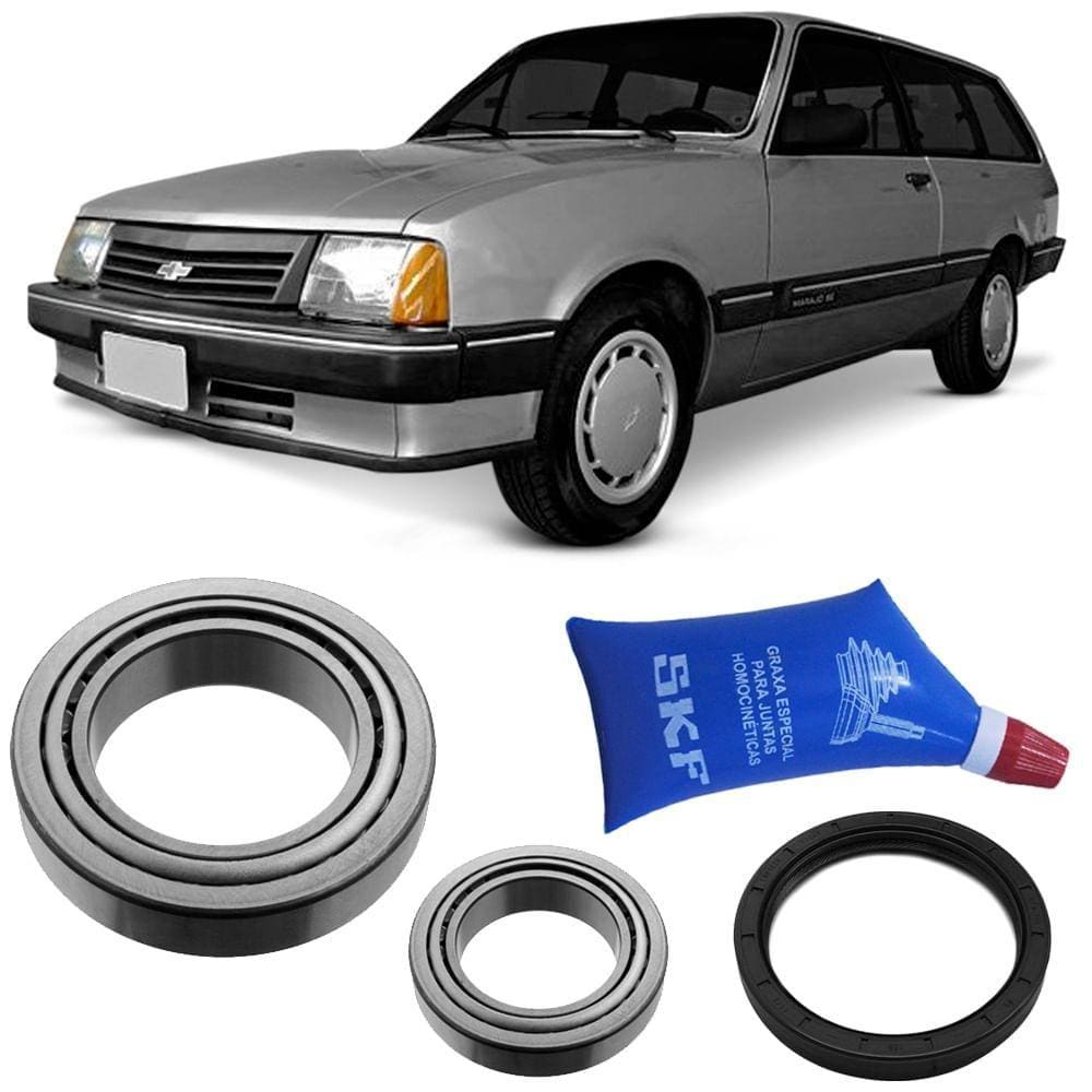 Kit Rolamento Roda Marajó 80 A 89 Dianteiro Sem Abs Skf