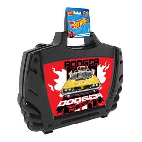 Hot Wheels - Maleta Porta Carrinhos - Preto START