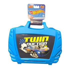 Hot Wheels - Maleta Porta Carrinhos - Azul START