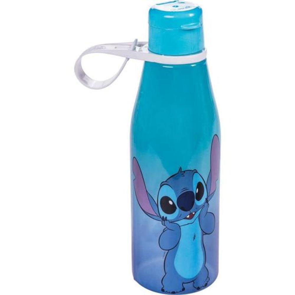 Garrafa Plastica STITCH ABRE Facil 530ML - Plasútil