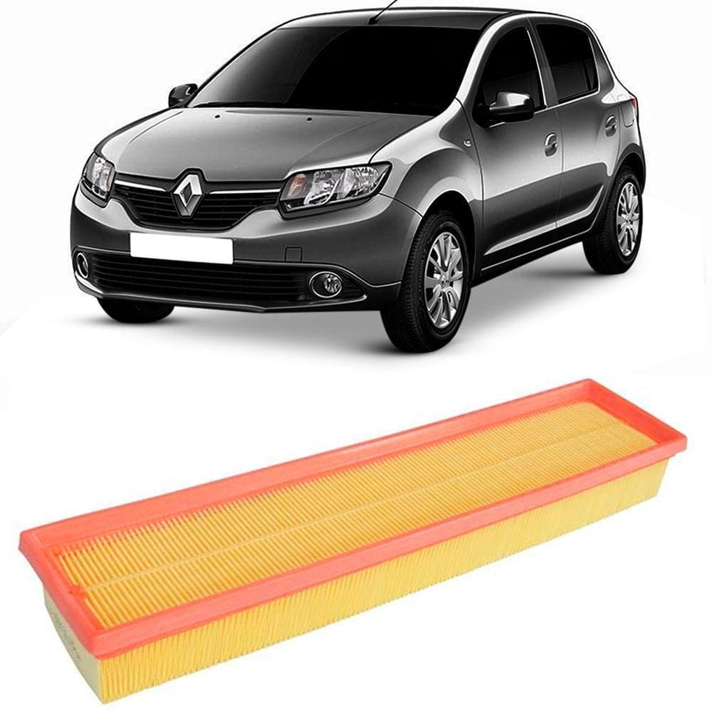 Filtro Ar Motor Renault Sandero 1.0 16v 2015 A 2017 Tecfil