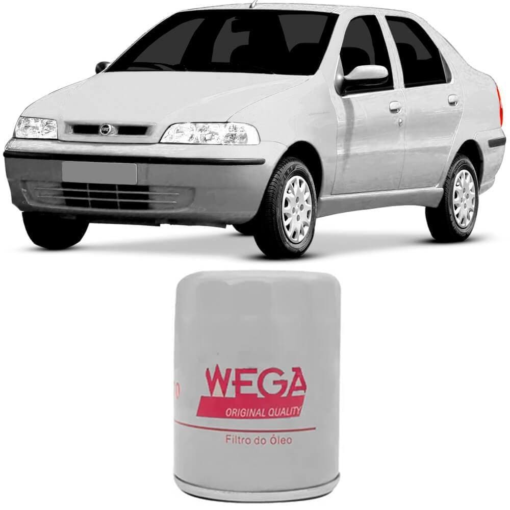Filtro Óleo Fiat Siena 1.8 2004 A 2010 Wega