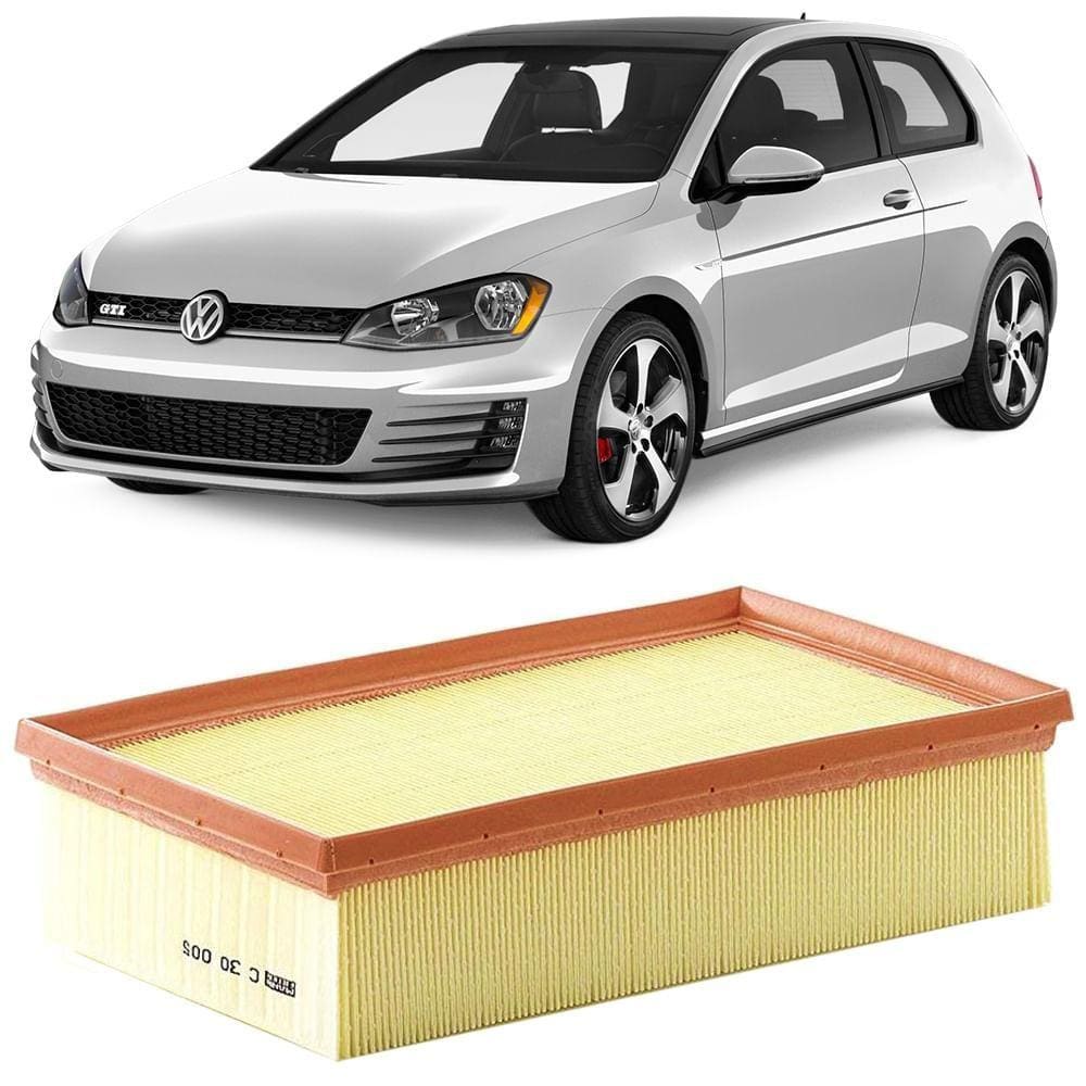 Filtro Ar Volkswagen Golf 2.0 2014 A 2017 Mann