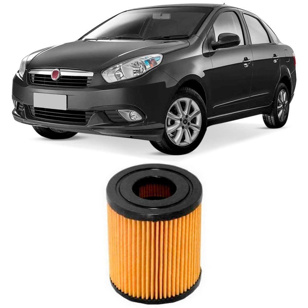 Filtro Óleo Fiat Grand Siena 1.6 2012 A 2016 Tecfil