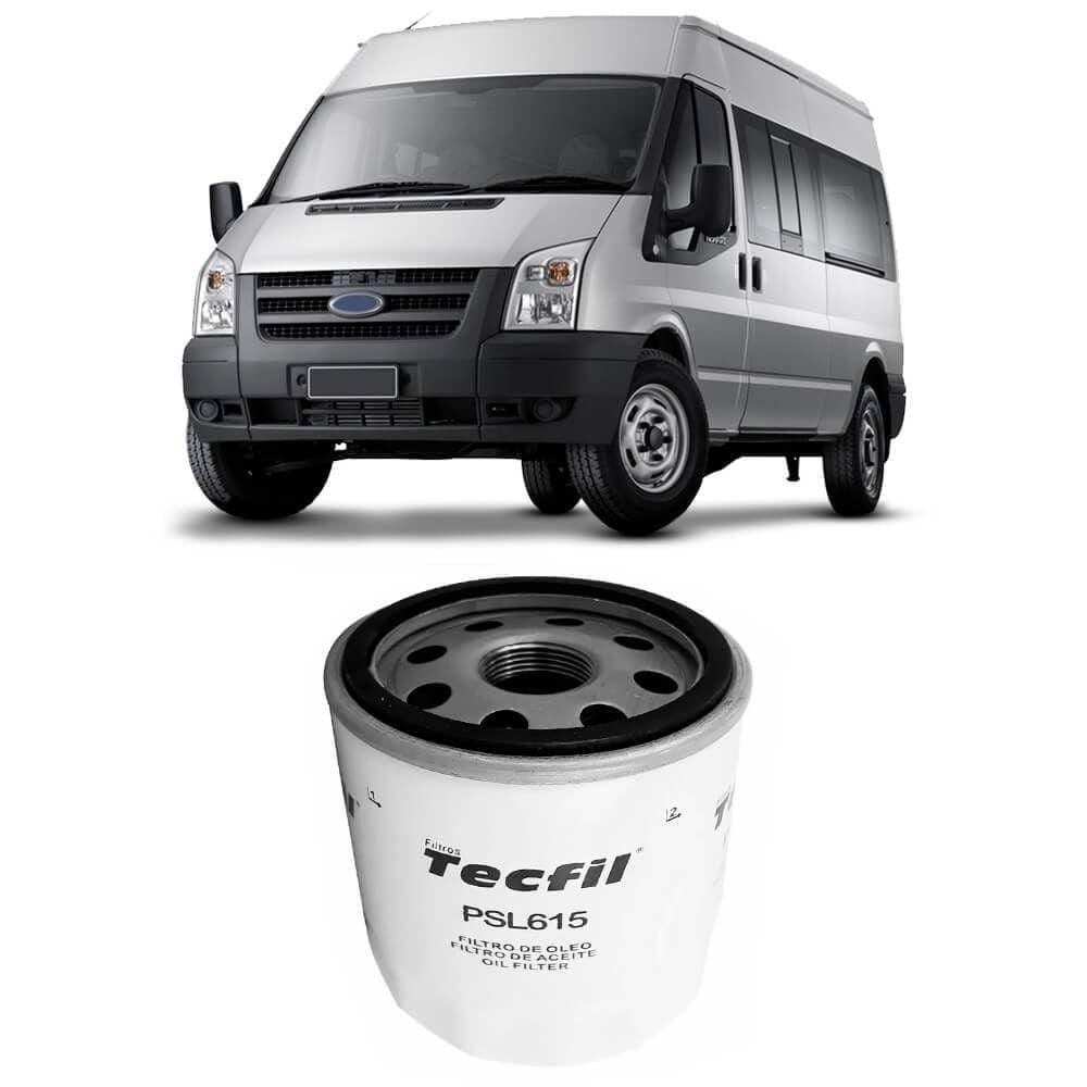 Filtro Óleo Ford Transit 2.2 2012 A 2014 Tecfil