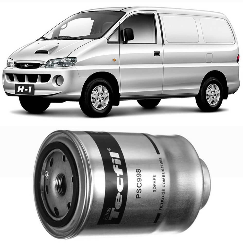 Filtro Combustível Hyundai H1 2.5 99 A 2005 Tecfil