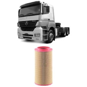Filtro Ar Mercedes Benz Axor 2035 S Om 457 La 05 A 11 Mann