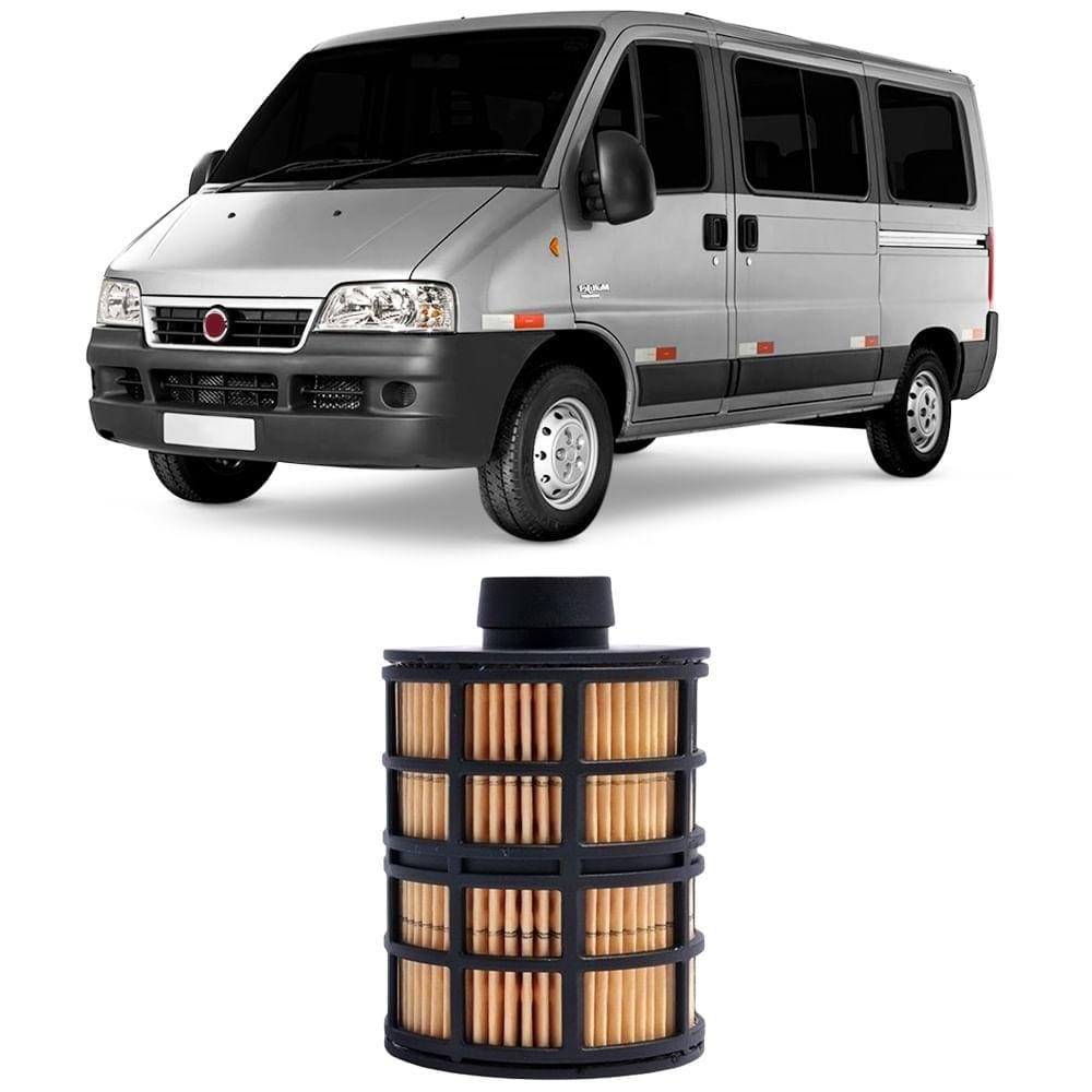 Filtro Combustível Fiat Ducato 2006 A 2017 Tecfil