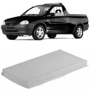 Filtro Cabine Ar Condicionado Corsa Pick Up 95 A 03 Tecfil
