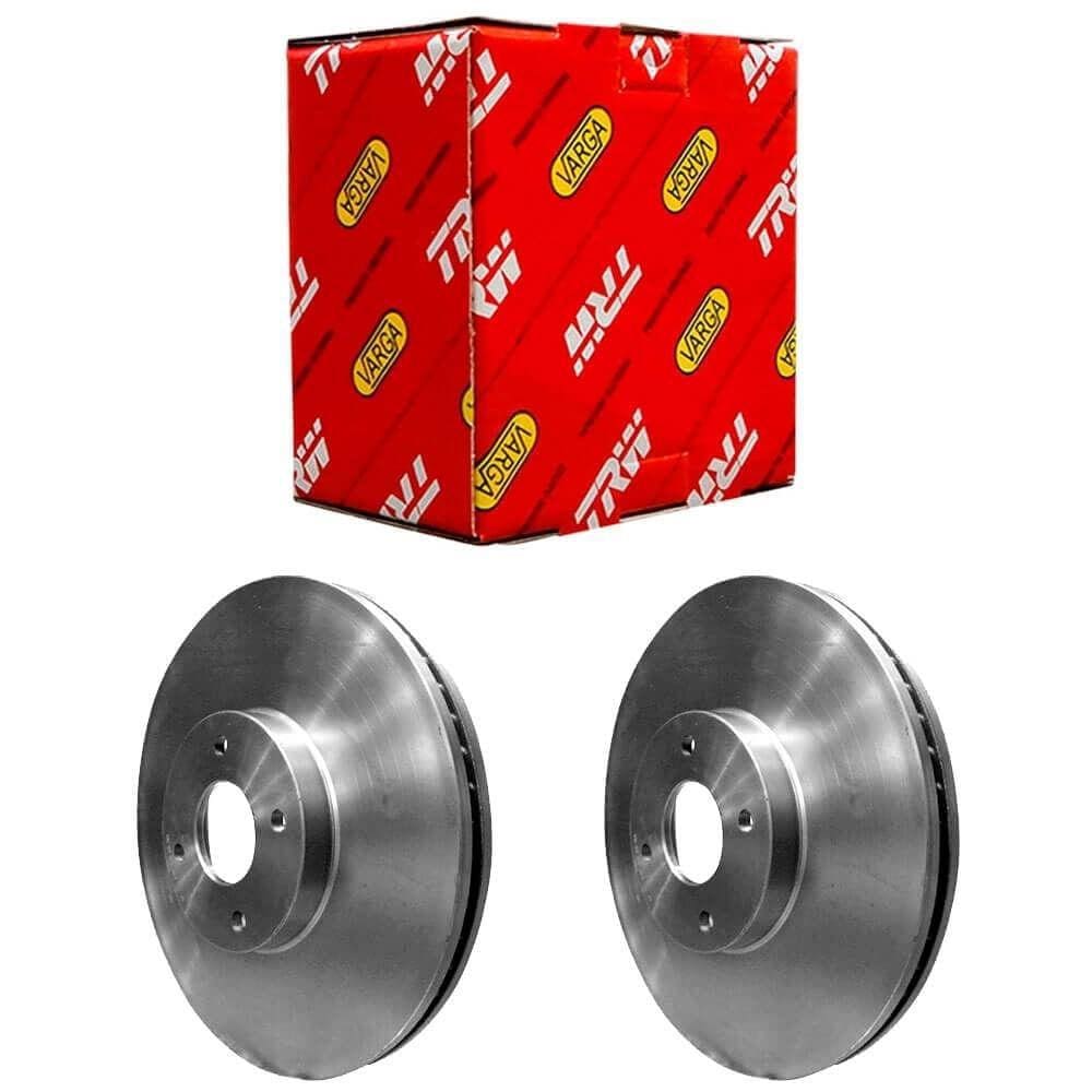 Par Disco Freio Fiat Tempra 94 A 97 Dianteiro Ventilado Trw