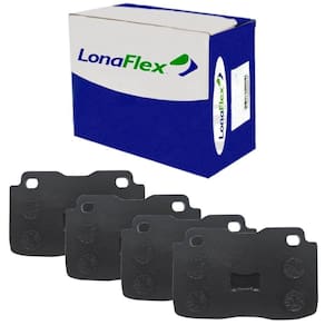 Kit Pastilha Freio Parati 1.6 94 A 95 Dianteira Lonaflex