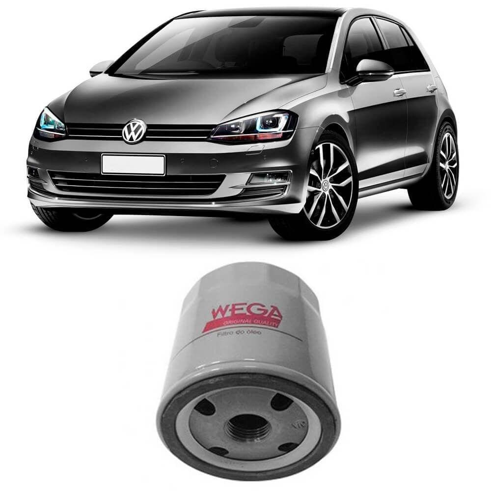 Filtro Volkswagen Golf 1.0 1.4 2014 A 2017 Wega