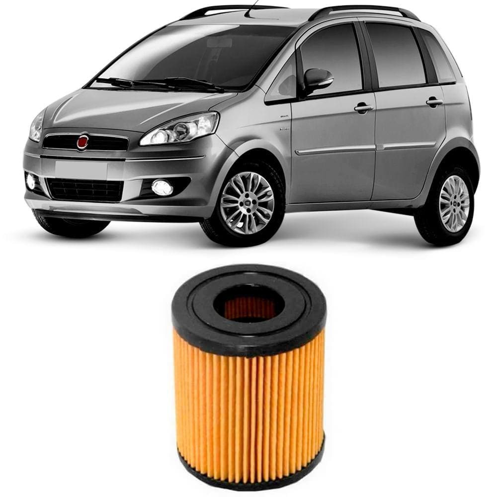 Filtro Óleo Fiat Idea 1.6 1.8 2011 A 2016 Tecfil