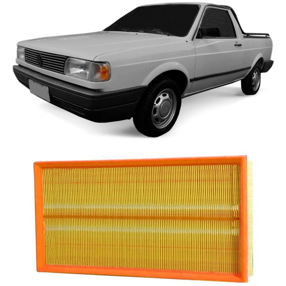 Filtro Ar Motor Volkswagen Saveiro 1.6 90 A 95 Tecfil