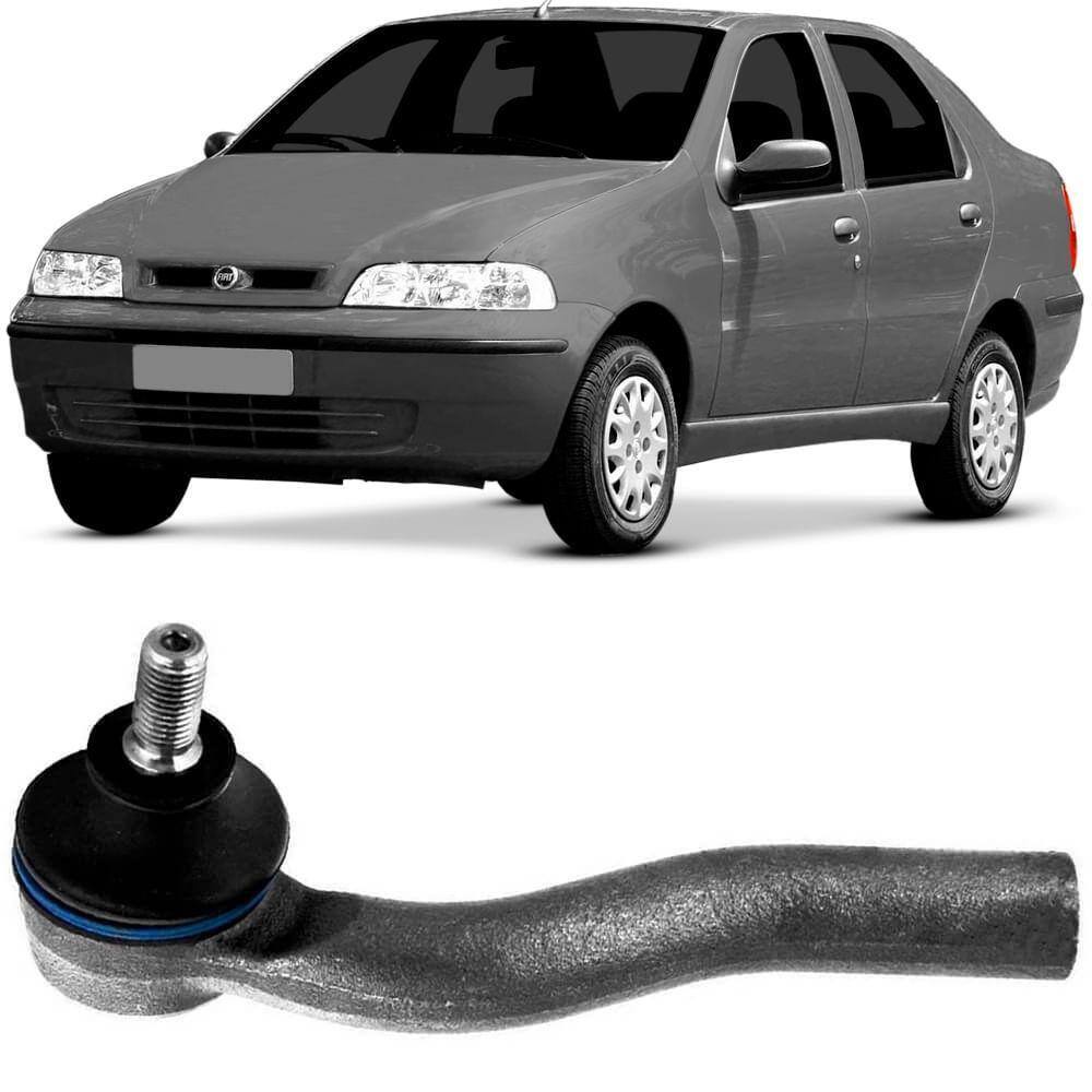 Terminal Direção Fiat Siena 97 A 2016 Dianteiro Le Nakata