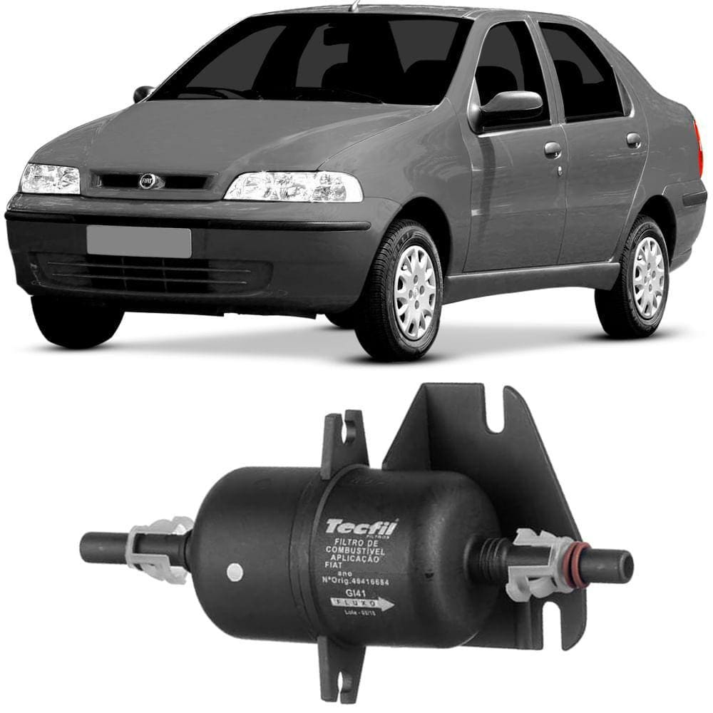 Filtro Combustivel Siena 97 A 2004 Tecfil