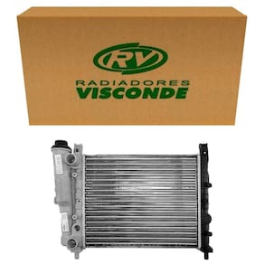 Radiador Fiat Uno 1.0 1.3 1.5 85 86 87 88 89 90 91 92 Sem Ar