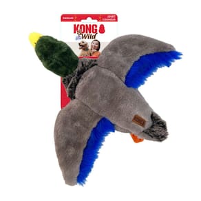 Brinquedo Pelúcia Kong Wild Low Stuff Pato Selvagem Para Cachorro Médio