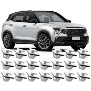 Kit 20 Grampos Presilhas Buchas Para Moldura Friso Da Porta Creta 2022 2023 2024