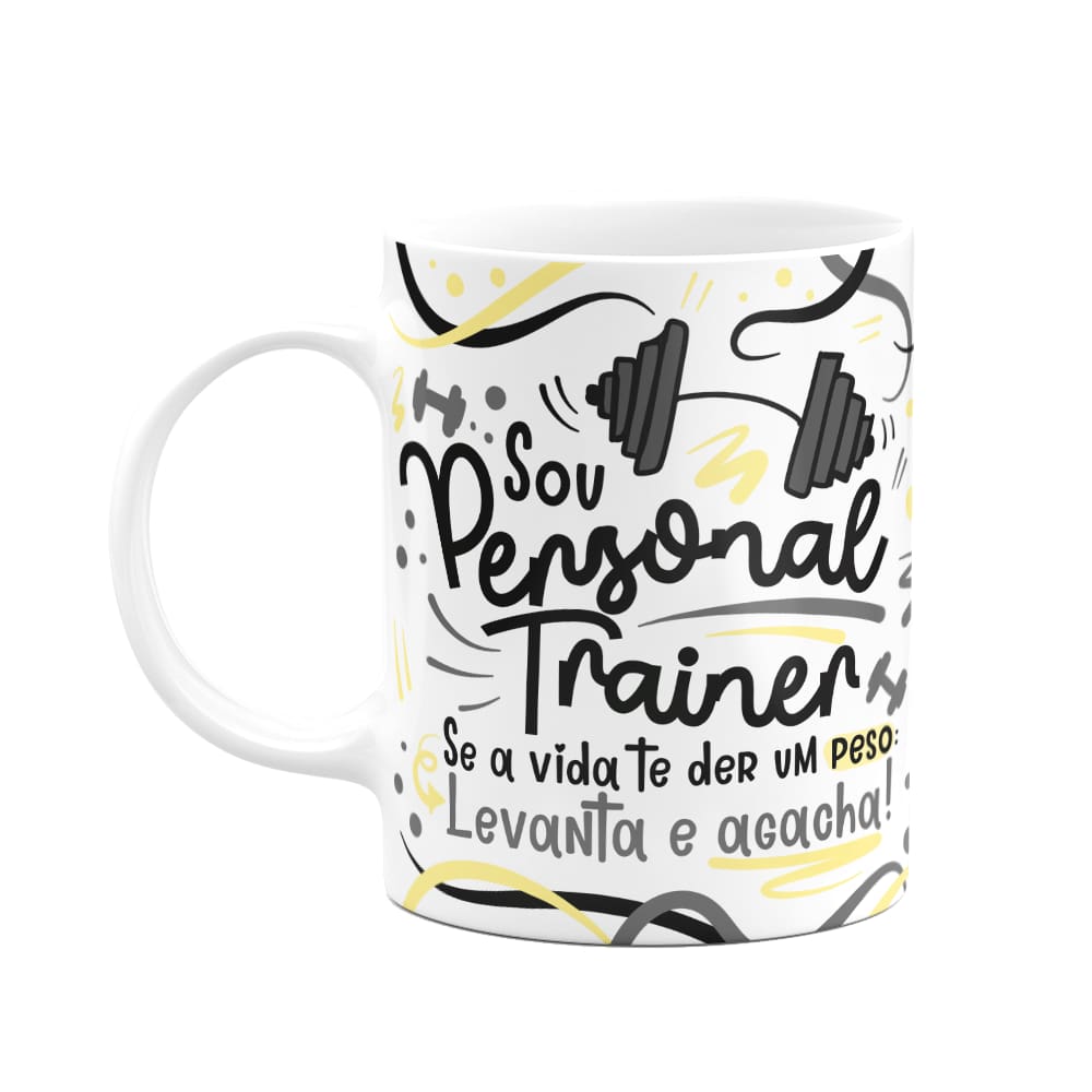 Caneca Profissões - Sou Personal Trainer