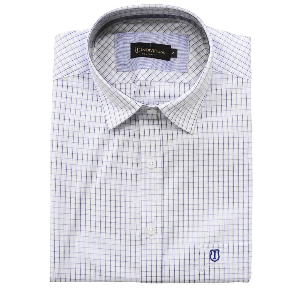 Camisa Masculina Individual Manga Curta Comfort Fit 68040506