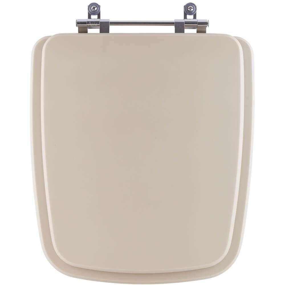 Assento Sanitário Acrílico Boss Bege Fosco para vaso Incepa