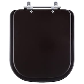Assento Sanitário Piano Marrom Fosco Para Bacia Deca